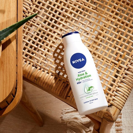 Lotiune de corp, Nivea, Aloe Vera, 400ml
