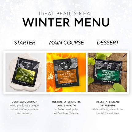 Masca Exfoliantă, Apivita, Olive, 8ml