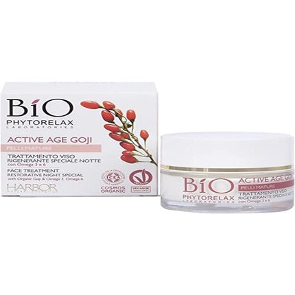 Crema noapte, Phytorelax, Active Age Goji, alb