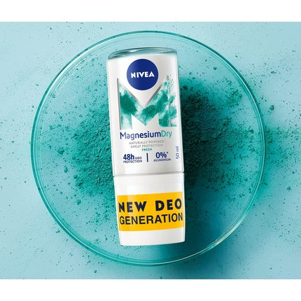 Antiperspirant Roll-On, Nivea, Magnesium Dry Fresh, 50ml