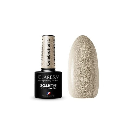 Lac de unghii, Claresa Celebration, 5ml, set de 6