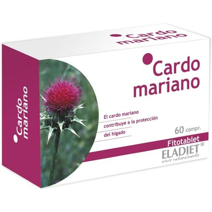 Supliment alimentar Eladiet Cardo Mariano, 60 capsule