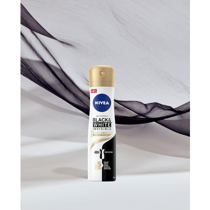 Spray antiperspirant, Nivea, Black & White Invisible, 150ml