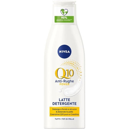 Lapte Demachiant Anti-Rid, Nivea, Visage Q10, 200ml