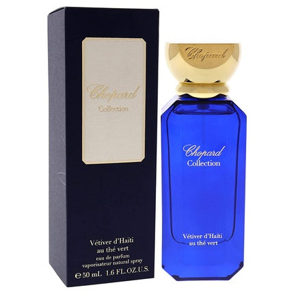 Parfum, Chopard, Vetiver d'Haiti, sticlă albastră