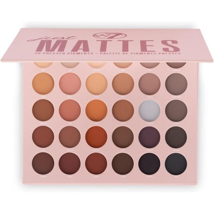 Paletă Farduri, W7, Just Mattes, 30 Culori Nude