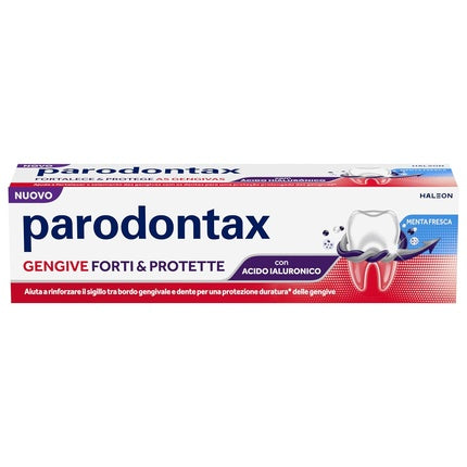 Pasta de dinti Parodontax, Strong & Protected Gums, cu acid hialuronic, menta 75g