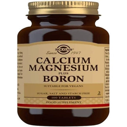 Tablete Solgar, Calcium Magnesium, 100 buc