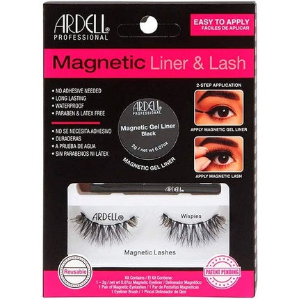 Gene false Ardell, Magnetic Liner and Lash Wispies, 2 seturi
