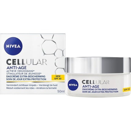 Crema de zi, Nivea, Cellular Anti-Age SPF 30, 50 ml