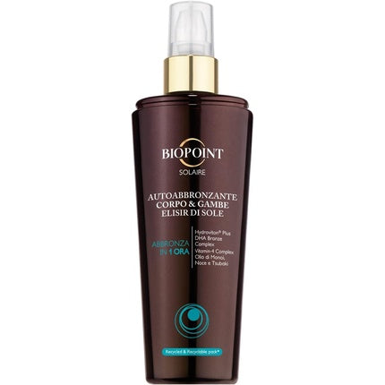 Ulei Autobronzant, Biopoint, Elixir, 150ml, Maro