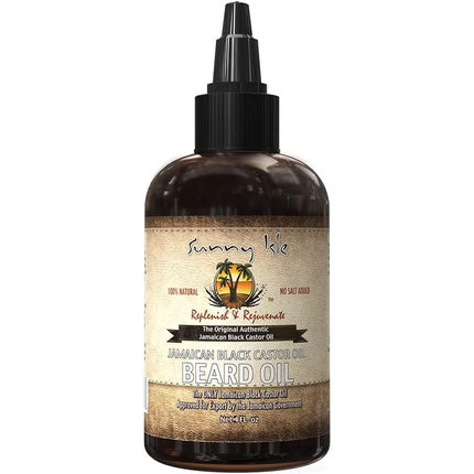 Ulei barbă, Sunny Isle, Castor Negru, 4oz