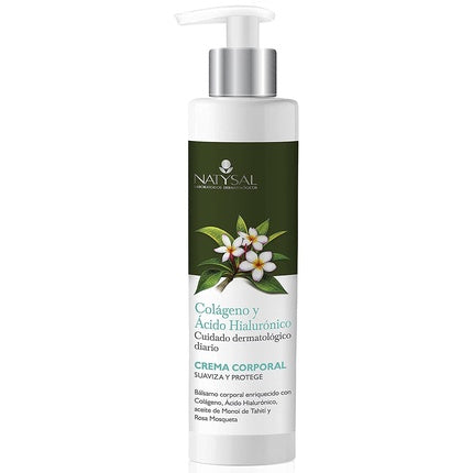 Cremă corp, Natysal, 200g, cu colagen acid hialuronic