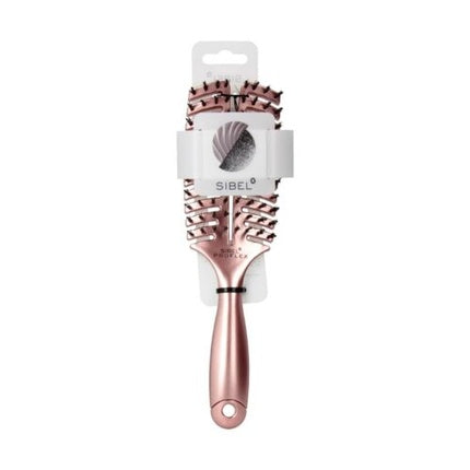 Perie de păr Sinelco Sibel Proflex L, Golden Rose