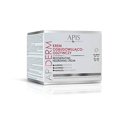 Cremă de zi, Apis APIDERM, SPF 10, 50ml