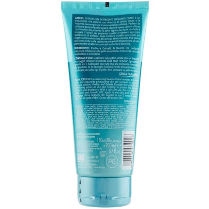 Gel exfoliant corp, Clinians, microgranule bambus, 150 ml