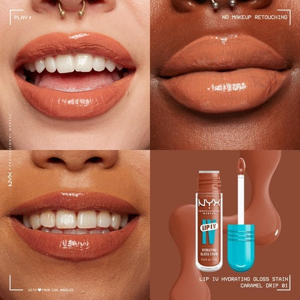 Lip Gloss, NYX, Lip IV, maro, hidratant
