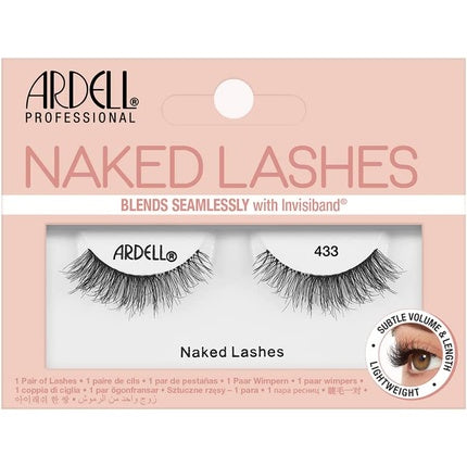Gene false, Ardell, Naked Lash 433, negre