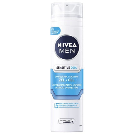 Gel de ras, Nivea, Men Sensitive Cooling, 200ml