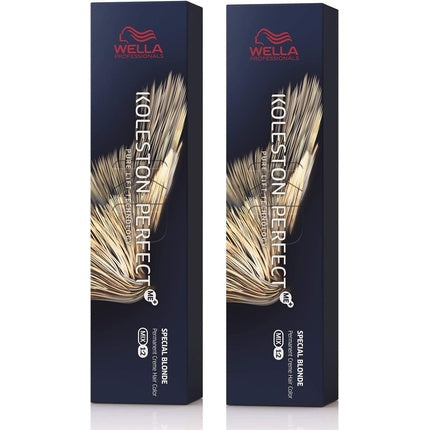 Vopsea păr, Wella, Koleston Perfect ME+ 12/81, blond cenuşiu