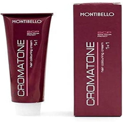 Cremă colorantă pentru păr, Montibello, Cromatone, Roșu 5.1, 60ml