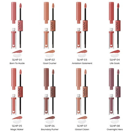 Lip Gloss, NYX, High Shine, diverse culori