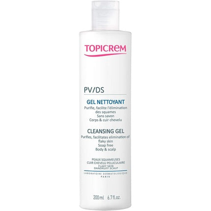 Gel curățare, Topicrem, PV, capacitate 200ml