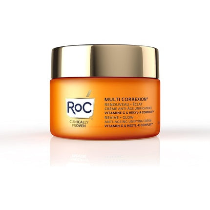 Cremă unificatoare RoC Multi Correxion Revive + Glow, 50ml, Vitamina C