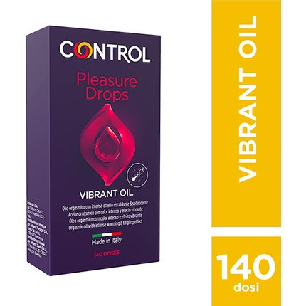 Ulei de masaj, Control Vibrant Oil, efect incalzitor, 168g