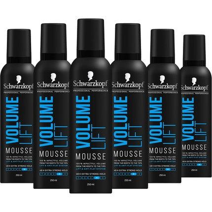 Spumă fixativă, Schwarzkopf, Volume Lift, negru 250ml