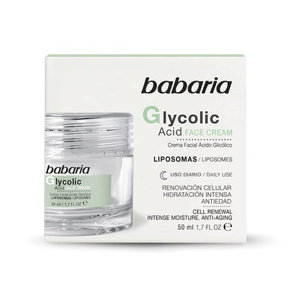 Cremă facială, Babaria, Glycolic, 50ml