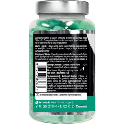 Gummies vitamine, Lucovitaal, păr, 60 bucăți