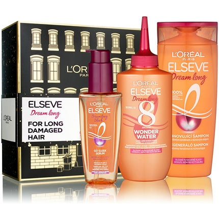 Set îngrijire păr, L'Oréal, Dream Long, păr deteriorat