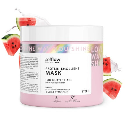 Masca Păr So!Flow, Extract Centella Asiatica, Roz