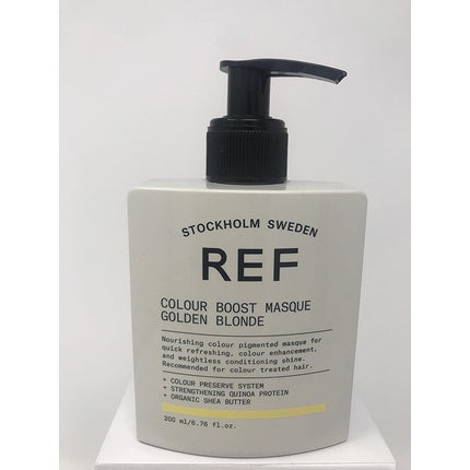 Masca Colorantă Păr, Ref, Golden Blonde, 200ml