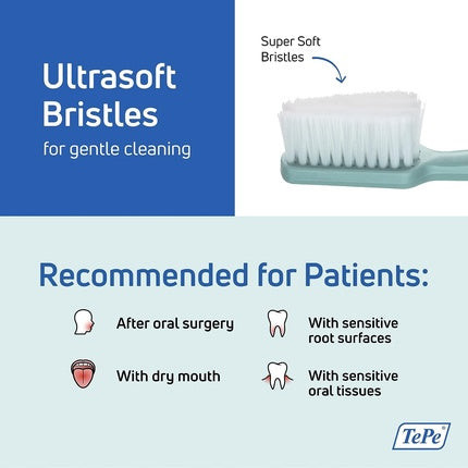 Periuță de dinți chirurgicală Tepe Gentle Care, adulți, sensibilitate