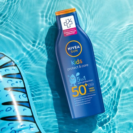 Lotiune pentru copii, Nivea Sun Kids Protect & Care, SPF 50+, 200ml