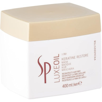Masca de Păr, Wella SP, Luxe Oil, alb/bej, 400ml