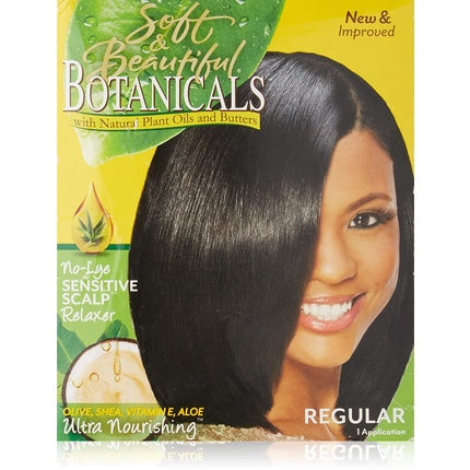 Kit relaxare păr, Soft & Beautiful, Botanicals Regular