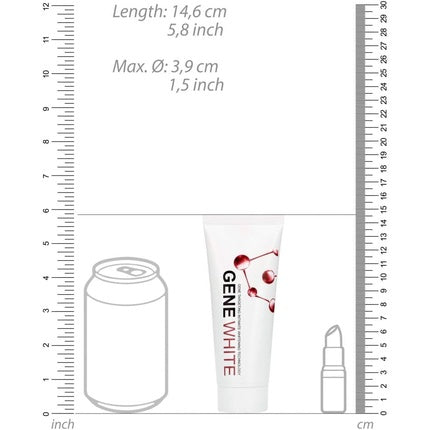 Cremă iluminatoare, Shots Gene White, alb, 100ml