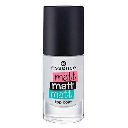Lac unghii, Essence, Matt Top Coat, negru