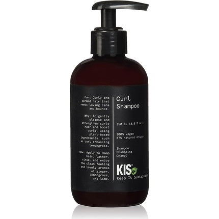 Șampon KIS Curl, 250ml, ambalaj negru