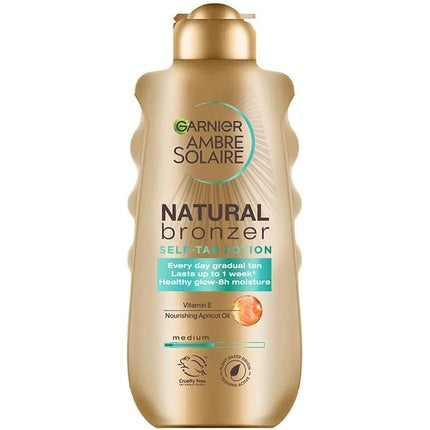 Loțiune Autobronzantă, Garnier, Ambre Solaire, Ulei de caise, 200ml