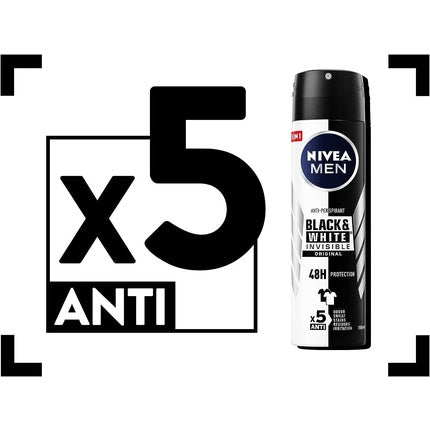 Spray antiperspirant, Nivea, Black & White, 250ml