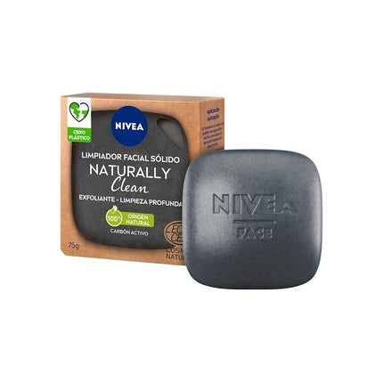 Gel exfoliant facial, Nivea, Naturally Good, 75g