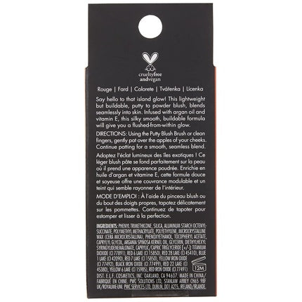 Fard de obraz, E.L.F., cremă, portocaliu