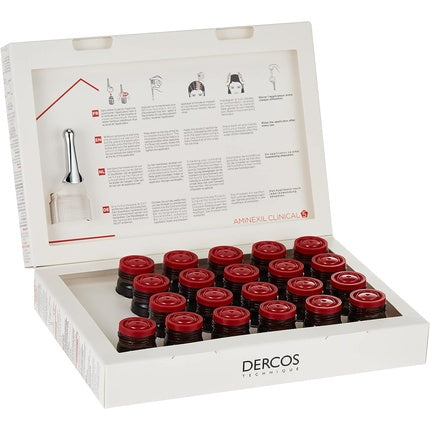 Tratament anticădere păr, Vichy, Dercos Technique, 21 fiole 0.3ml