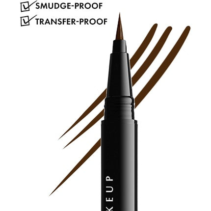 Creion sprâncene, NYX, Lift And Snatch Brow Tint Pen, espresso