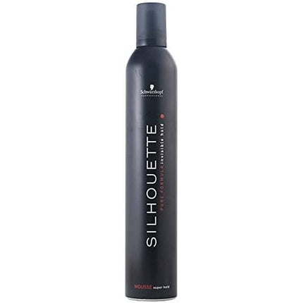 Spumă păr, Schwarzkopf, Silhouette, negru, 500ml