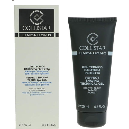Gel de ras, Collistar Linea Uomo, 200ml, alb